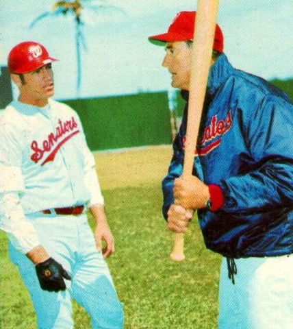 Epstein with Ted Williams.